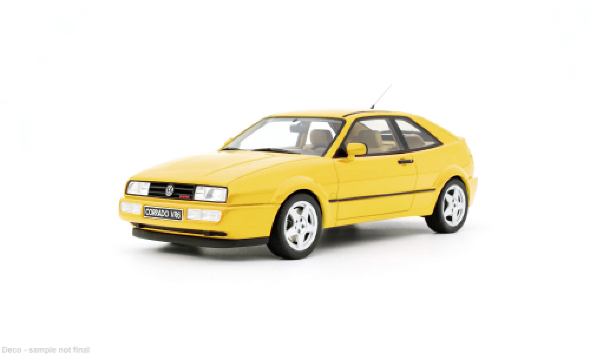 Volkswagen Corrado 1/18 Ottomobile G60 gelb 1988 1:18 diecast model cars