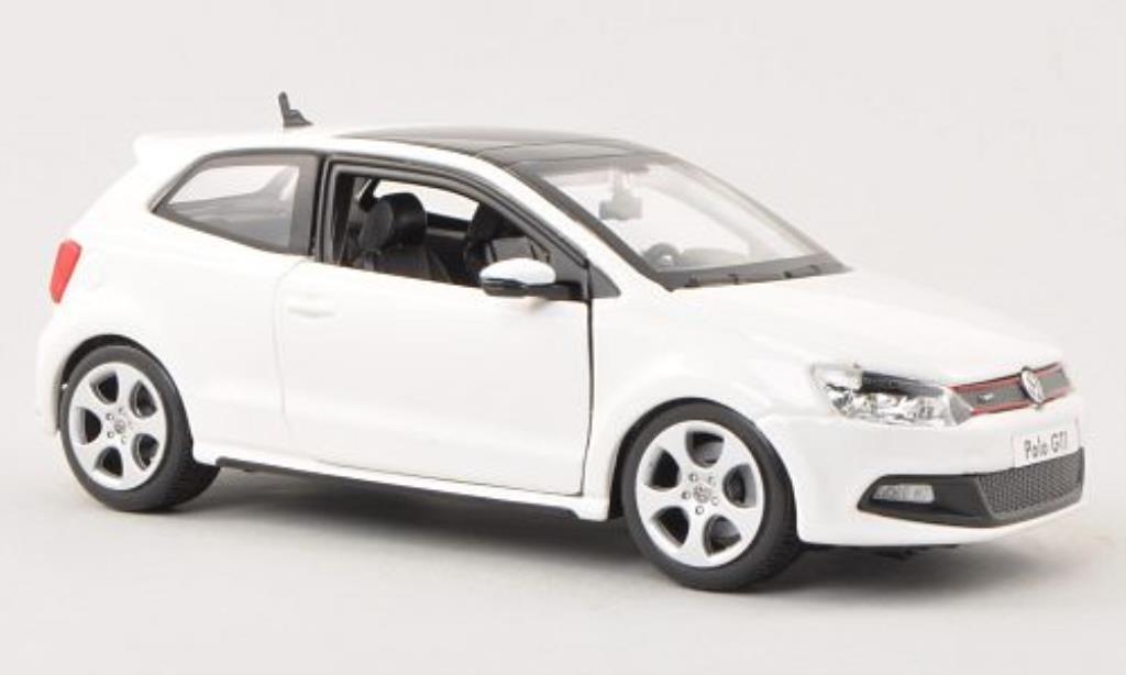 Volkswagen Polo GTI MK5 (Rouge) 1:43 Bburago - Maquette voiture