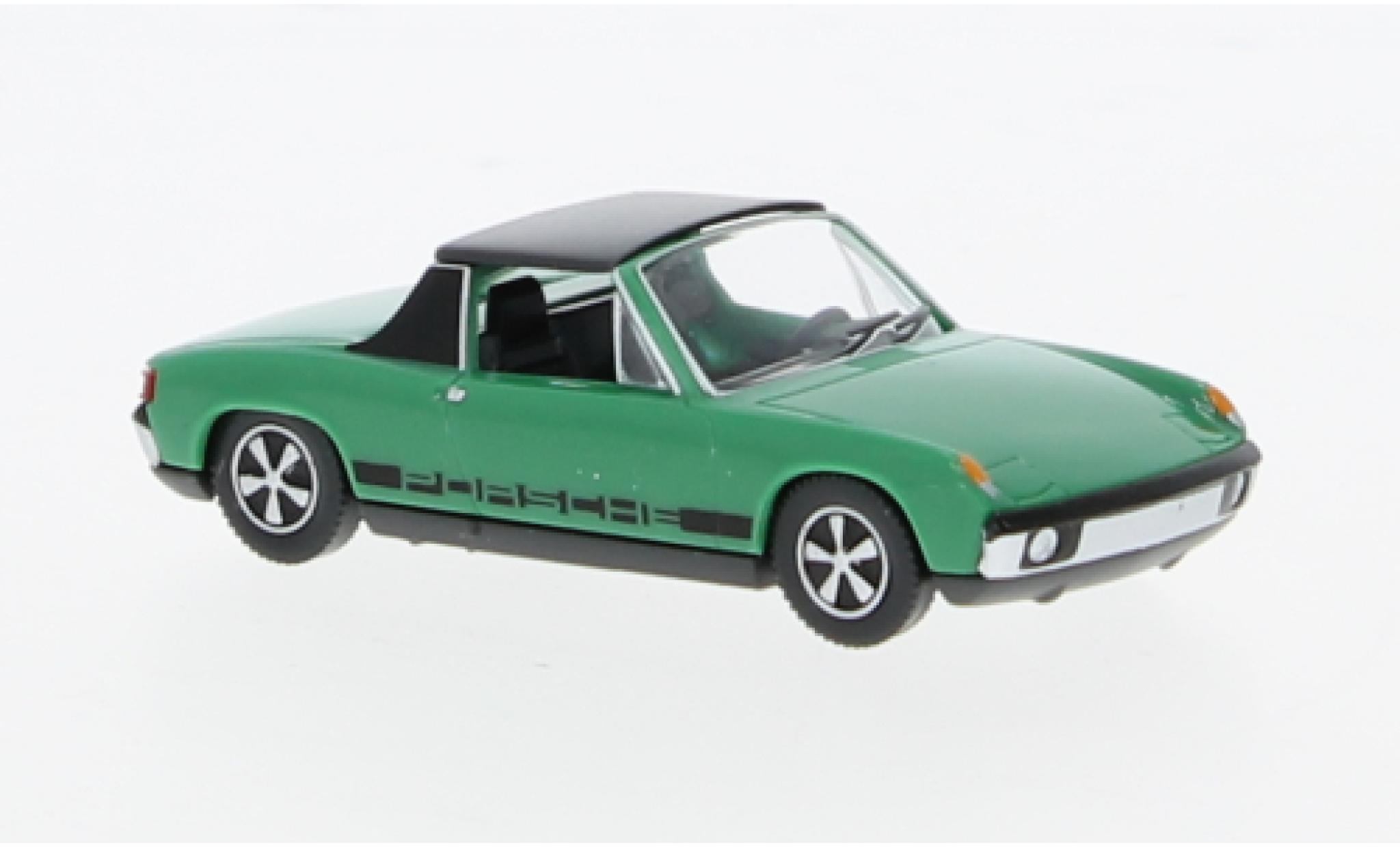 Porsche 914 1/87 Wiking Volkswagen gr&uuml;n 1969 1:87 diecast model cars