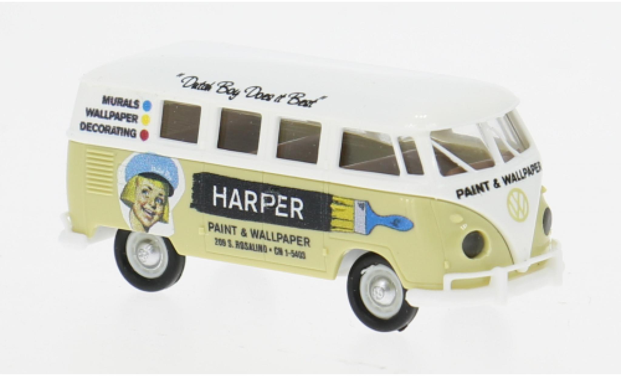 Volkswagen T1 1/87 Brekina b Kombi 1960 Harper Paint 1:87 diecast model cars