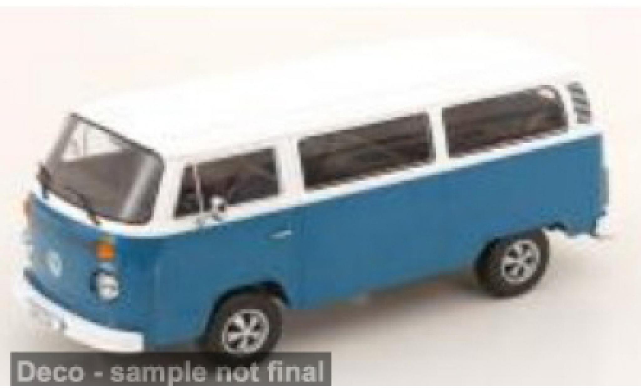 Volkswagen T2 1/18 KK Scale b Bus blau/weiss 1972 1:18 diecast model cars