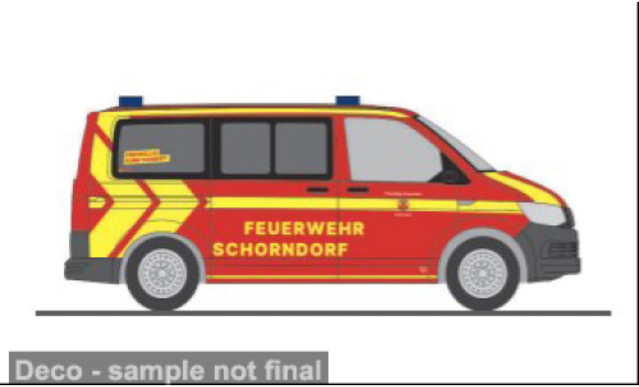 Volkswagen T6 1/87 Rietze FW Schorndorf 1:87 diecast model cars