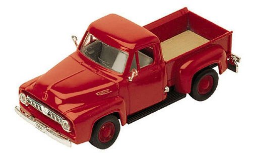 Ford F-100 Pickup 1/43 Yat Ming F 100 Pick Up red 1953 diecast model cars