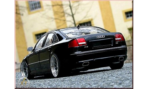 Audi A8 berline 1/18 Kyosho black jantes 20 pouces diecast model cars