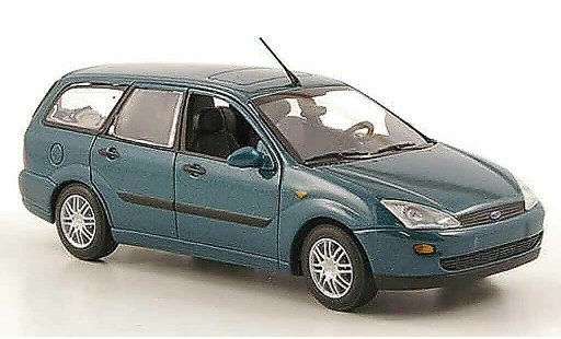 Ford Focus Turnier 1/43 Minichamps green 1999 diecast model cars