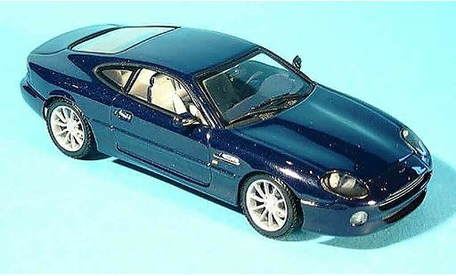Aston Martin DB7 vantage 1/43 Autoart blue diecast model cars