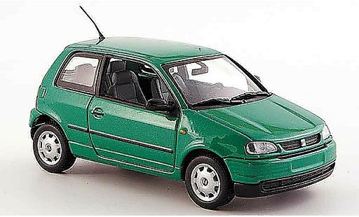Seat Arosa Base 1/43 Minichamps green 1997 diecast model cars