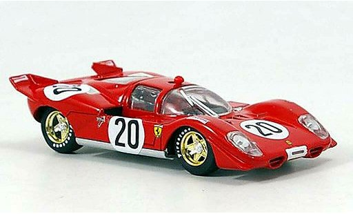 Ferrari 512 S 1/43 Brumm No.20 J. Ickx GP Belgien/Spa 1970 diecast model cars