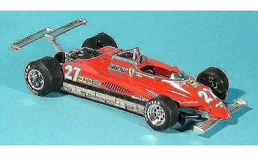 Ferrari 126 C2 1/43 Brumm no.27 g.villeneuve gp long beach diecast model cars