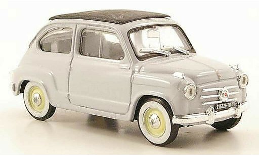 Fiat 600 Berlina 1/43 Brumm blue closed 1956 diecast model cars