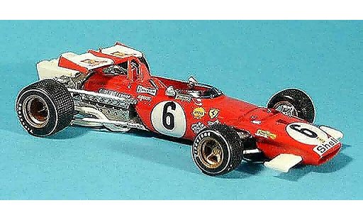 Ferrari 312 B 1/43 Brumm no.6 i.giunti gp italien 1970 diecast model cars