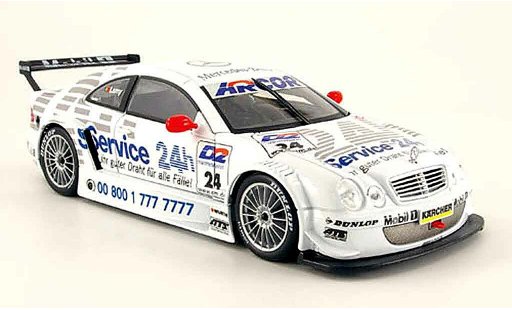 Mercedes Classe CL DTM 1/18 Maisto K amg 24h service diecast model cars