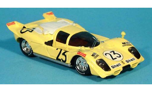 Ferrari 512 S 1/43 Brumm 1000 km spa bell de fierlant 1970 diecast model cars