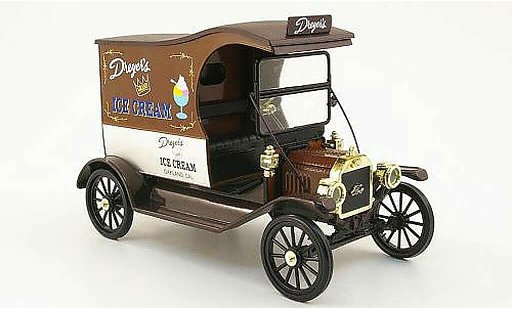 Ford Model T Van 1/18 Eagle delivery dreyer's ice cream diecast model cars