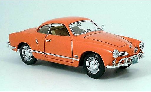 Volkswagen Karmann Ghia Base 1/18 Yat Ming Ghia orange 1966 diecast model cars