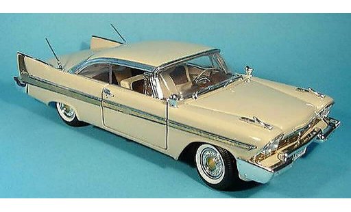 Plymouth Fury Base 1/18 Motormax beige 1958 diecast model cars