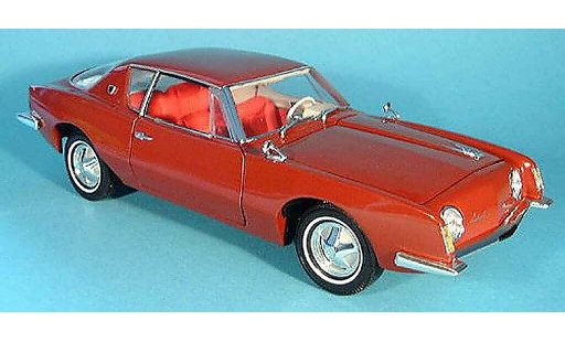 Studebaker Avanti Base 1/18 Signature red 1963 diecast model cars