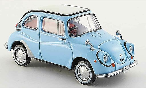 Subaru 360 Base 1/43 Ebbro blue 1963 diecast model cars