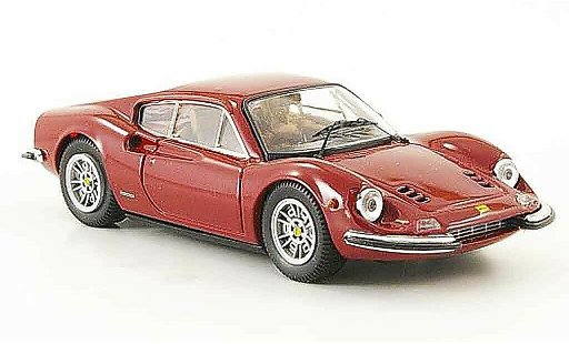 Ferrari Dino GT 1/43 Bang dino red diecast model cars