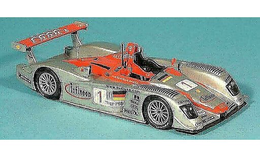 Audi R8 lms 1/43 Minichamps No.1 Team Sport North America F.Biela / T.Kristensen / E.Pirro 12h Sebring 2002 diecast model cars