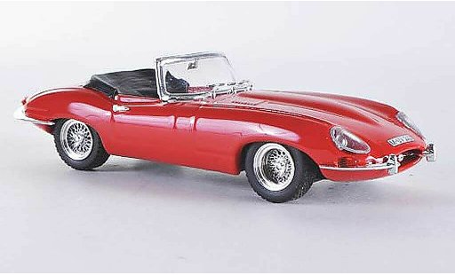 Jaguar E-Type Roadster 1/43 Best red diecast model cars