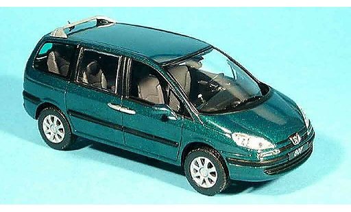 Peugeot 807 Base 1/43 Norev green 2002 diecast model cars