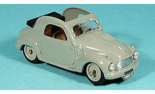 Fiat 500 C 1/43 Brumm open grey 1949 diecast model cars