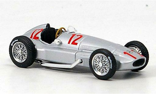 Mercedes W 154 Base 1/43 Brumm No.12 R.Caracciola GP Germany 1938 diecast model cars