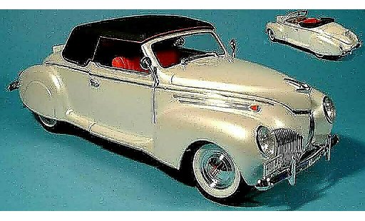 Lincoln Zephyr Base 1/18 Signature white 1939 diecast model cars