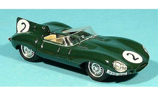 Jaguar D-Type 1956 1/43 Brumm le mans no. 2 paul frere diecast model cars
