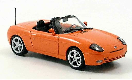 Fiat Barchetta Roadster 1/43 Minichamps orange diecast model cars