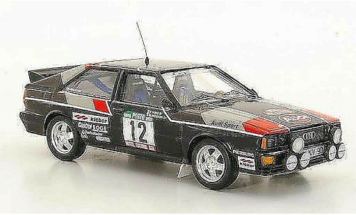 Audi Quattro rallye 1/43 Trofeu No.12 M.Mouton / F.Pons Rally Portugal 1981 diecast model cars