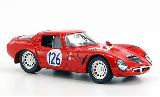Alfa Romeo Giulia TZ2 1/43 Best no.126 pinto todaro targa florio 1966 diecast model cars