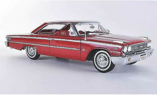 Ford Galaxy 500 XL 1/18 Sun Star red 1963 diecast model cars