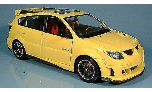 Pontiac Vibe GT 1/18 Yat Ming gtr yellow 2003 diecast model cars
