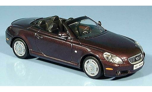 Lexus SC 430 1/43 Minichamps purple 2001 diecast model cars