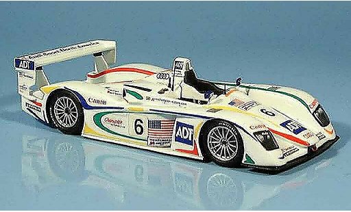 Audi R8 LMP course 1/43 Minichamps 2003 LeMans Pirro Lehto Johansson diecast model cars