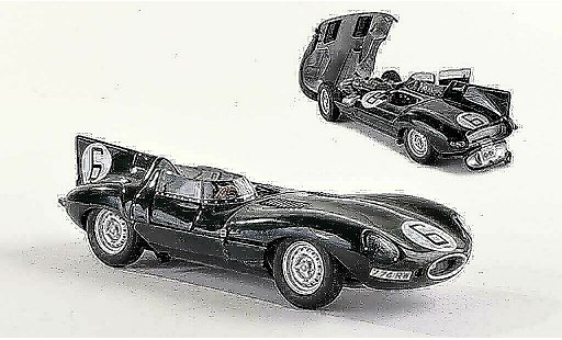 Jaguar D-Type 1955 1/18 Autoart No.6 Hawthorn/Bueb 24h Le Mans diecast model cars
