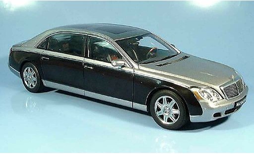 Maybach 62 LWB 1/18 Autoart grey /black diecast model cars
