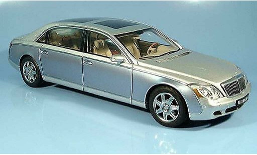 Maybach 62 LWB 1/18 Autoart grey/blue diecast model cars