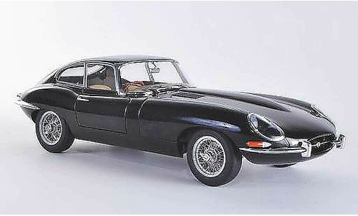 Jaguar E-Type Coupe 1/18 Autoart Series 1 black RHD diecast model cars
