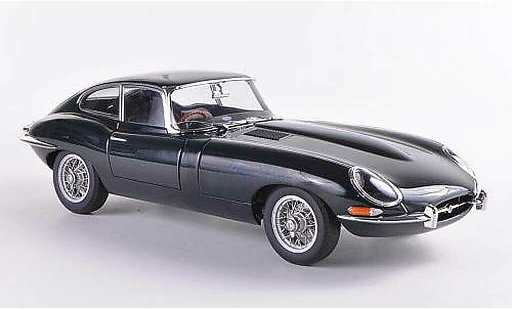 Jaguar E-Type 1961 1/18 Autoart Coupe Series I 3.8 green diecast model cars