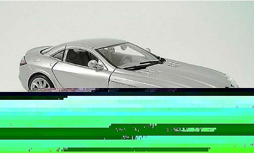 Mercedes SLR Base 1/18 Maisto mclaren grey metallized 2003 diecast model cars