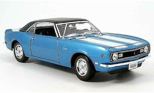 Chevrolet Camaro Z28 1/18 Maisto blue 1968 diecast model cars