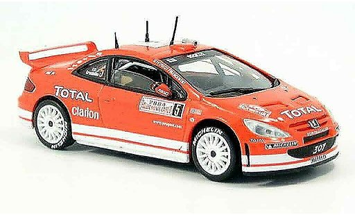 Peugeot 307 WRC 1/43 Solido 2004 diecast model cars