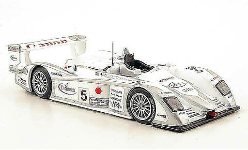 Audi R8 lms 1/43 IXO No.5 Team Sport Japan 24h Le Mans 2003 diecast model cars