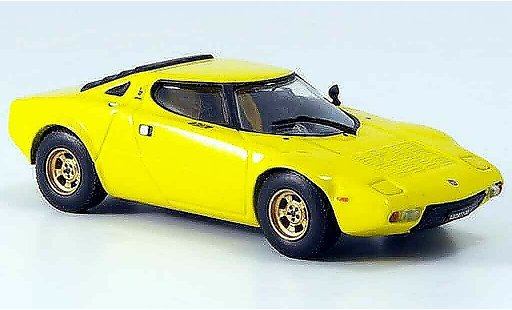 Lancia Stratos HF 1/43 Vitesse yellow 1974 diecast model cars