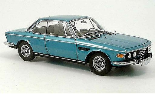 Bmw 3.0 CSi 1/18 Minichamps e9 coupe green 1972 diecast model cars