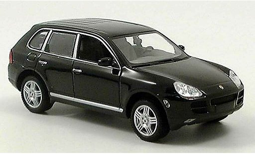 Porsche Cayenne S 1/43 Minichamps black 2002 diecast model cars
