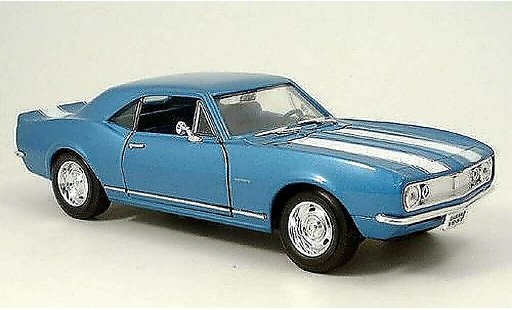 Chevrolet Camaro Z28 1/18 Yat Ming blue 1967 diecast model cars